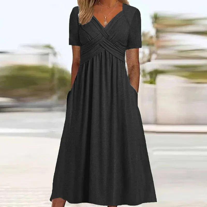 Antonia Minimalist Maxi Dresses Evening Wear Edit