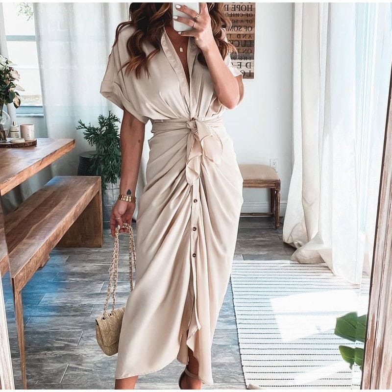 Yesenia Trendy and Elegant Summer Dress for Women Sophisticated Look