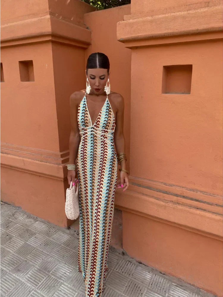 Dilara Backless Maxi Dress