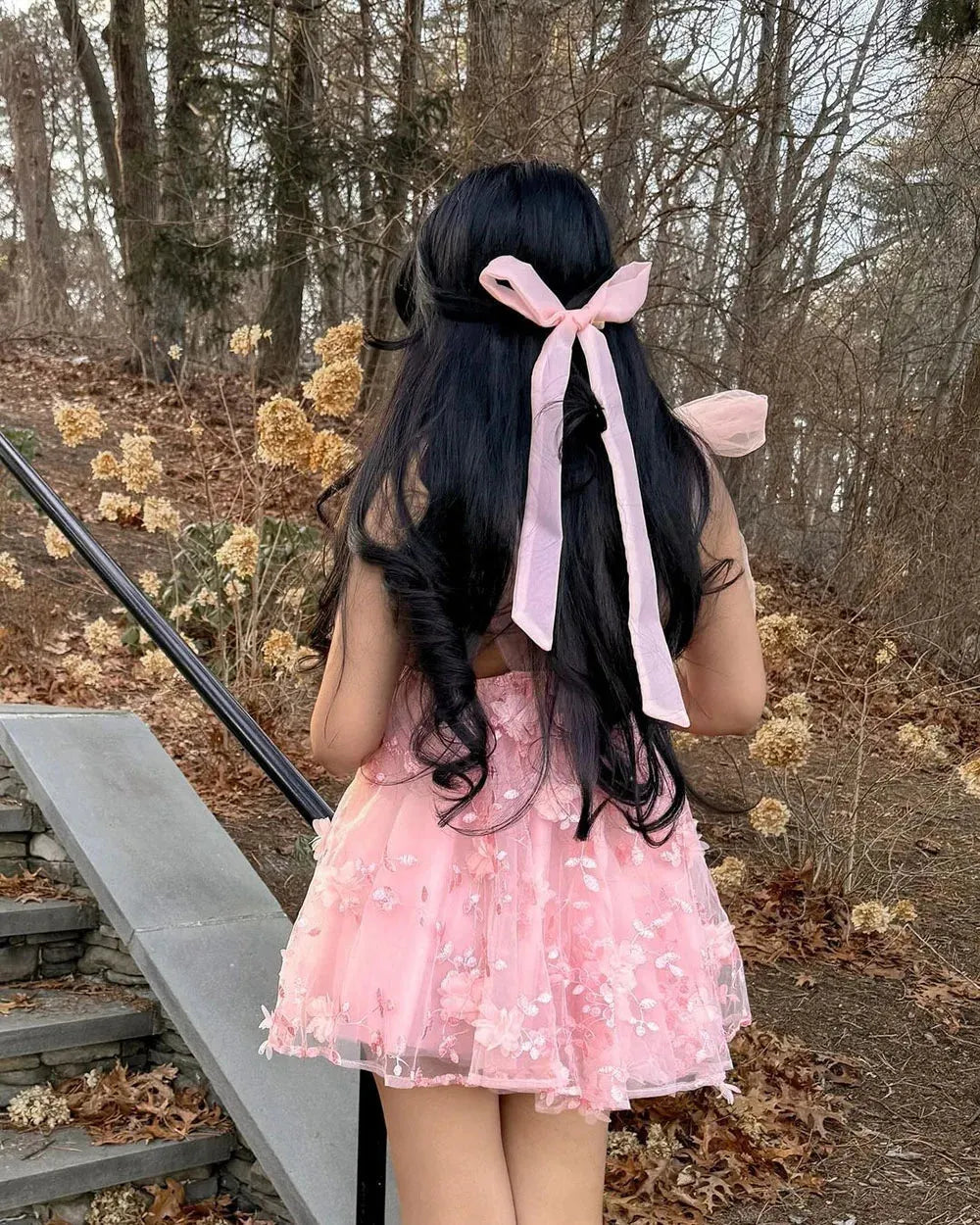 Elegant Pink Evening Dresses A-Line Puff Sleeves Prom Dresses Ankle Length Formal Prom Gowns Button Graduation Dress