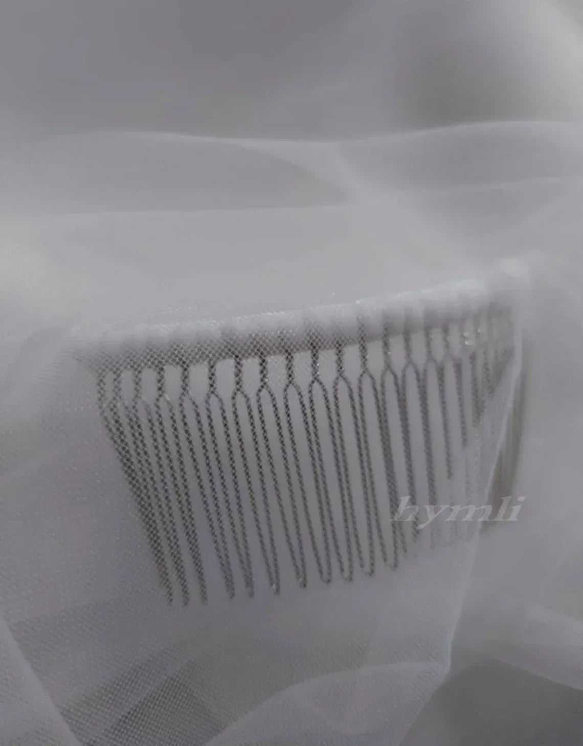 Simple Bridal Veil Mantilla Lace Veil 1 Layer Wedding Veil Drop Veil