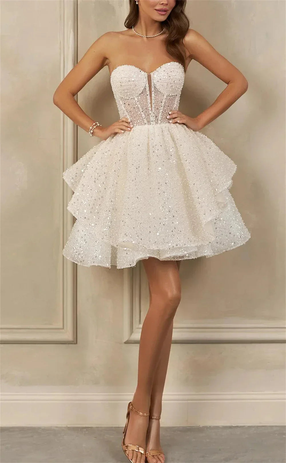 Short Prom Party Homecoming Cocktail Evening Dresses Ball Gowns Wedding Dress for Women Birthday Dresses Luxury Customized