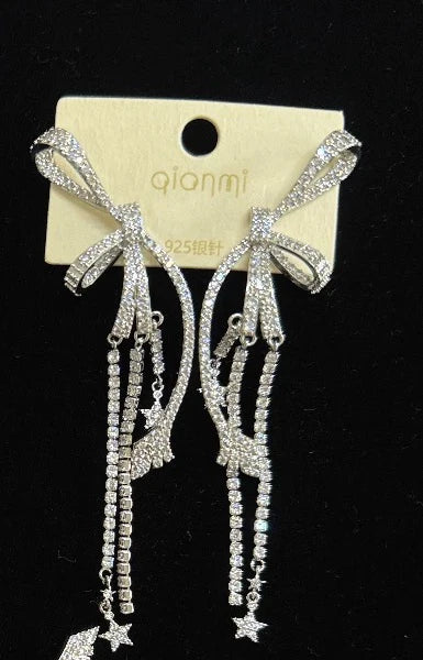 Silver Color Hair Pin Clip Pearl Crystal Head Piece For Bride Bridesmaids Hairpin Earrings Bridal Jewelry Wedding Accessories - View 3 | FashionDia