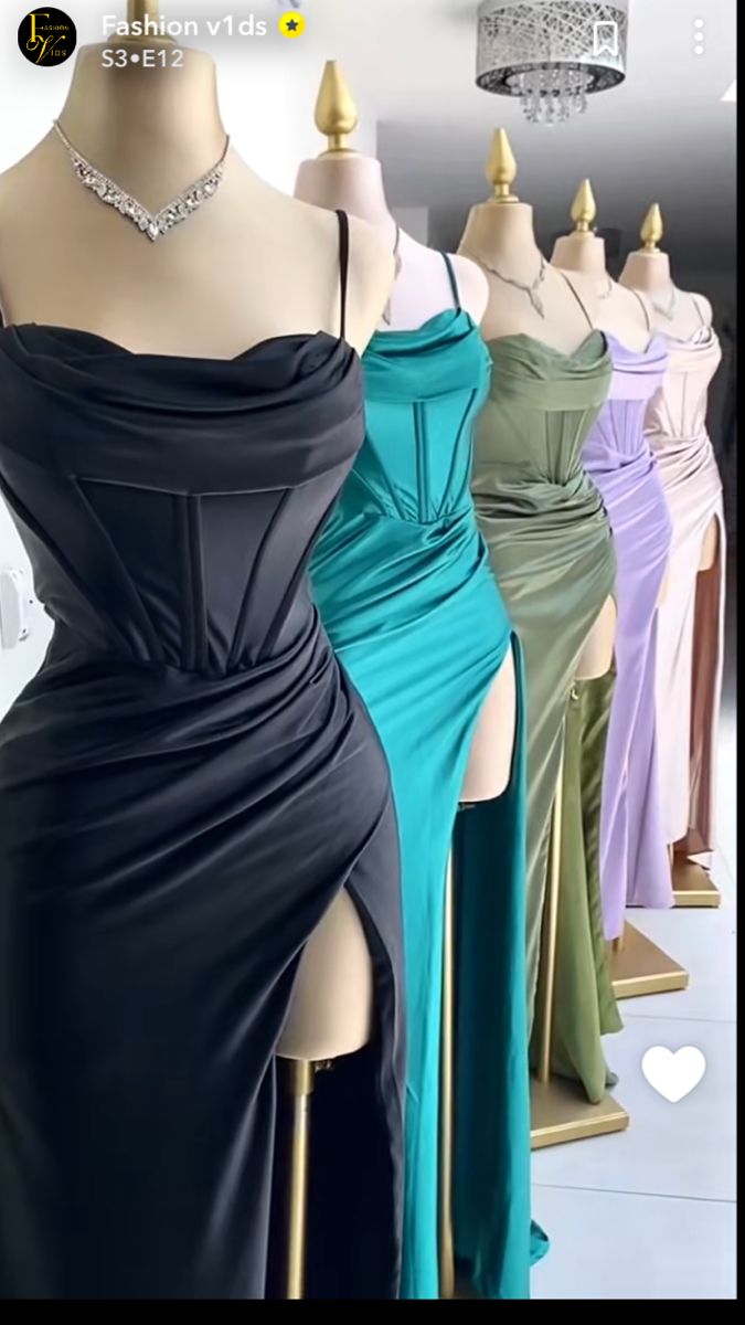 Sexy Mermaid Spaghetti Straps Black Long Evening Dress Backless Prom Dresses - FashionDia