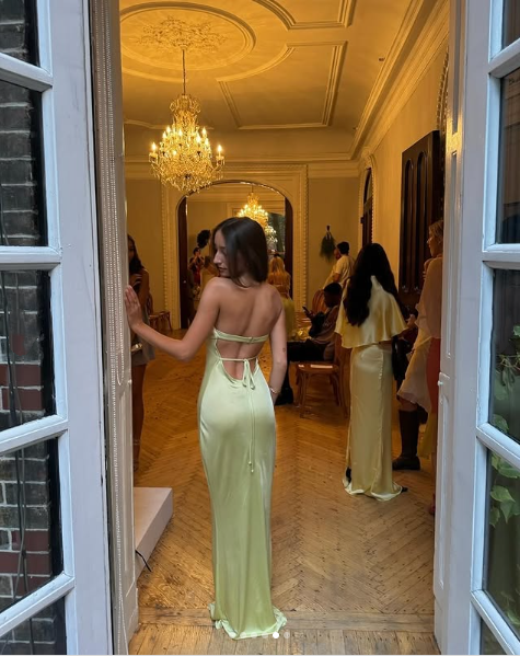 Pretty Mermaid Sweetheart Long Yellow Prom & Evening Dress Formal Dress - View 2 | FashionDia