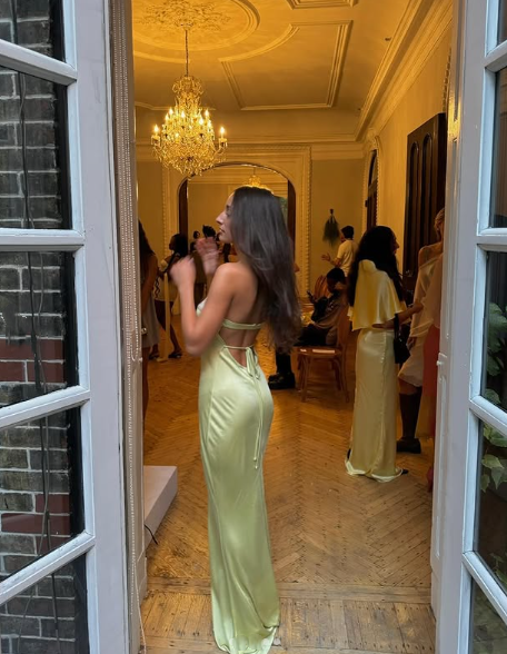 Pretty Mermaid Sweetheart Long Yellow Prom & Evening Dress Formal Dress - View 4 | FashionDia