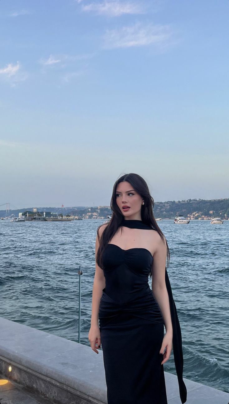 Sexy Mermaid Sweetheart Satin Black Long Prom Dresses Party Dress - FashionDia