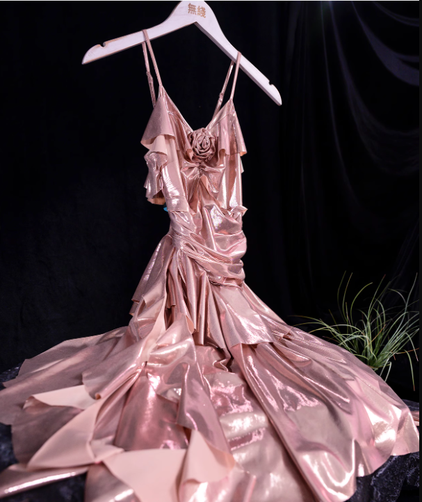 French Retro A line Sleeveless Spaghetti Straps Pink Short Prom Dress Birthday Outfits