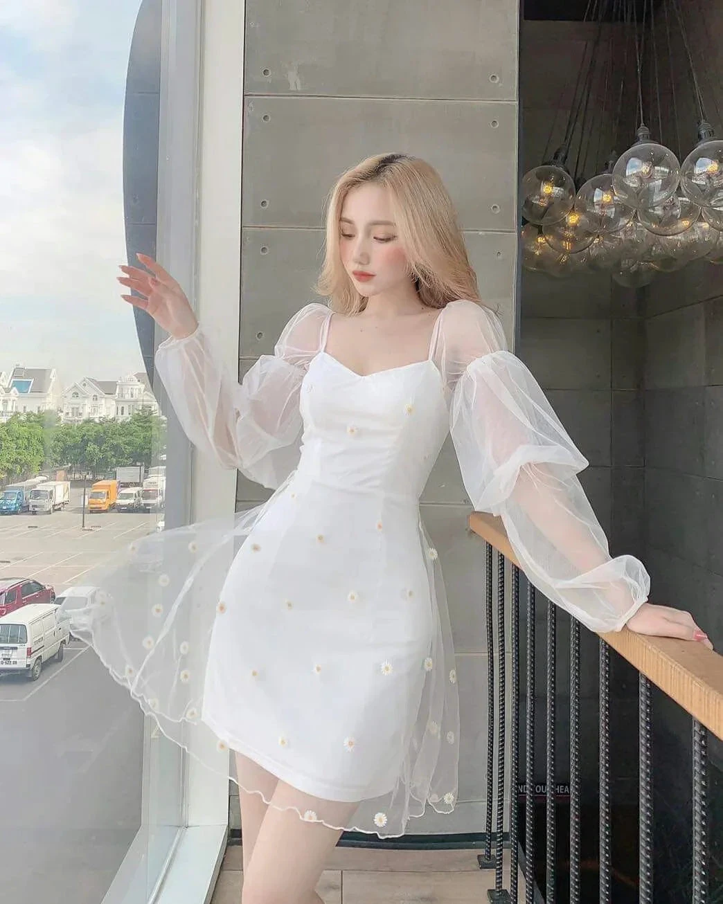 Lovely White Sheath Homecoming Dress White Party Dress Y2179 by simplepromdress