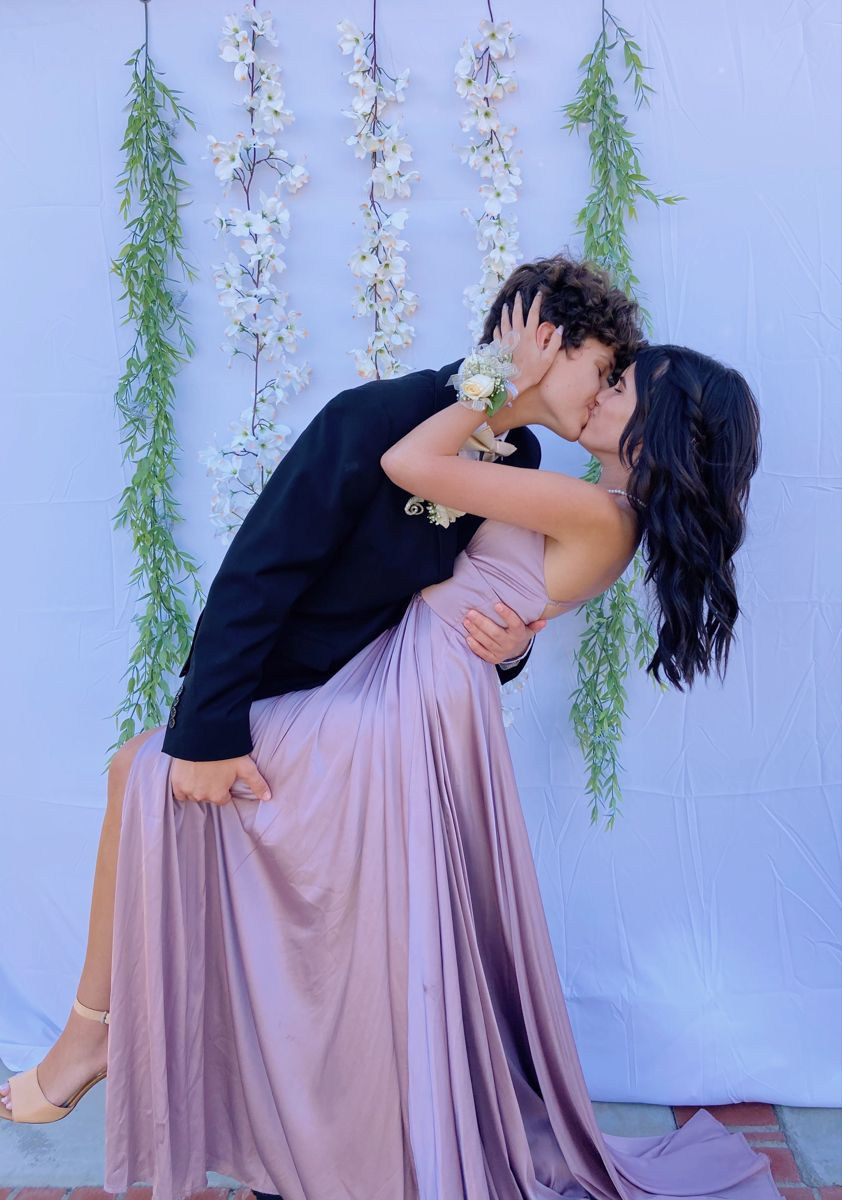 Simple Satin Prom Dress A Line Formal Evening Dresses Y4087 - View 2 | VelvetHem