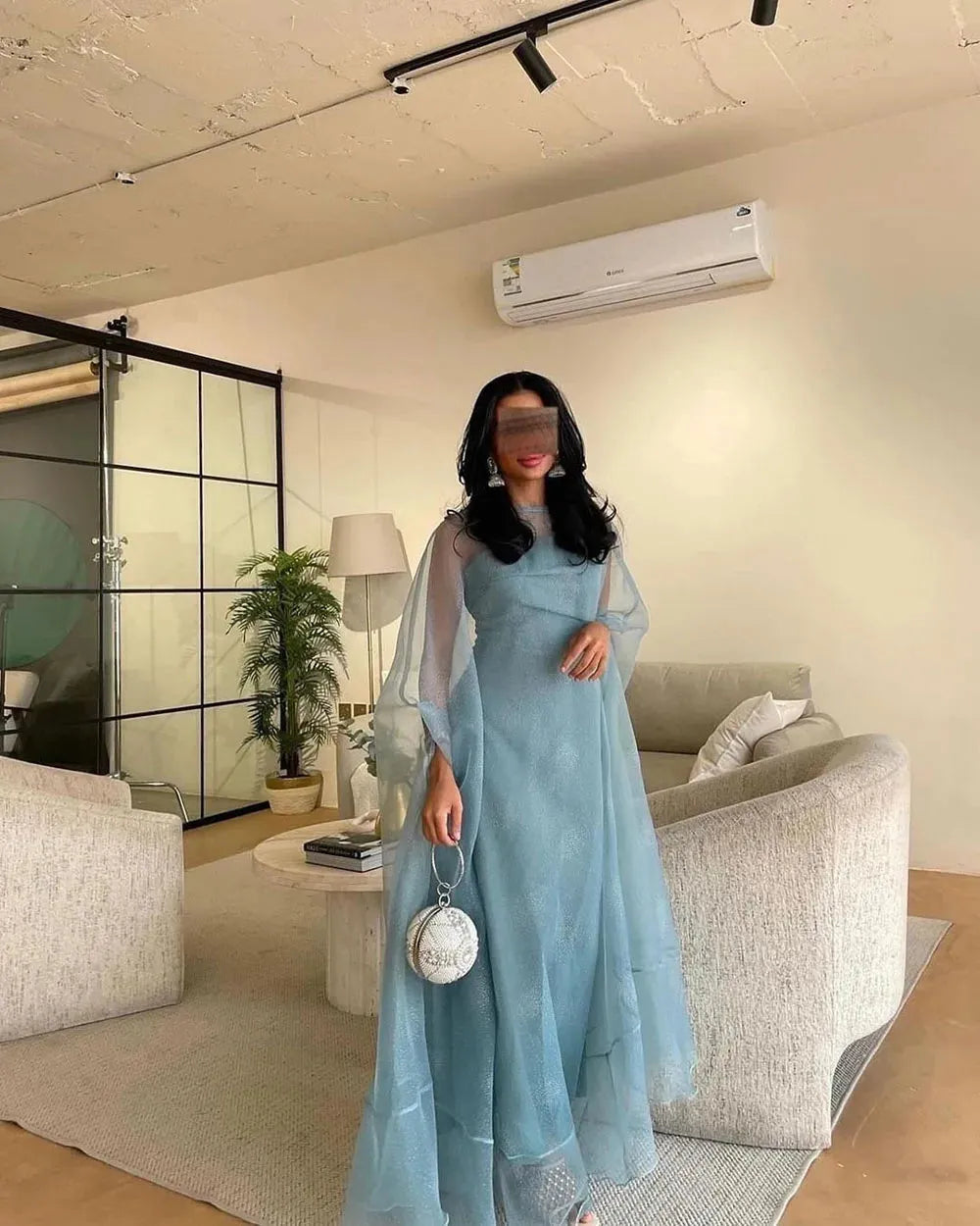 Shiny Glitter Party Dresses Saudi Arabic Mermaid Evening Dress With Cape Formal Special Events Birthday Prom Gowns