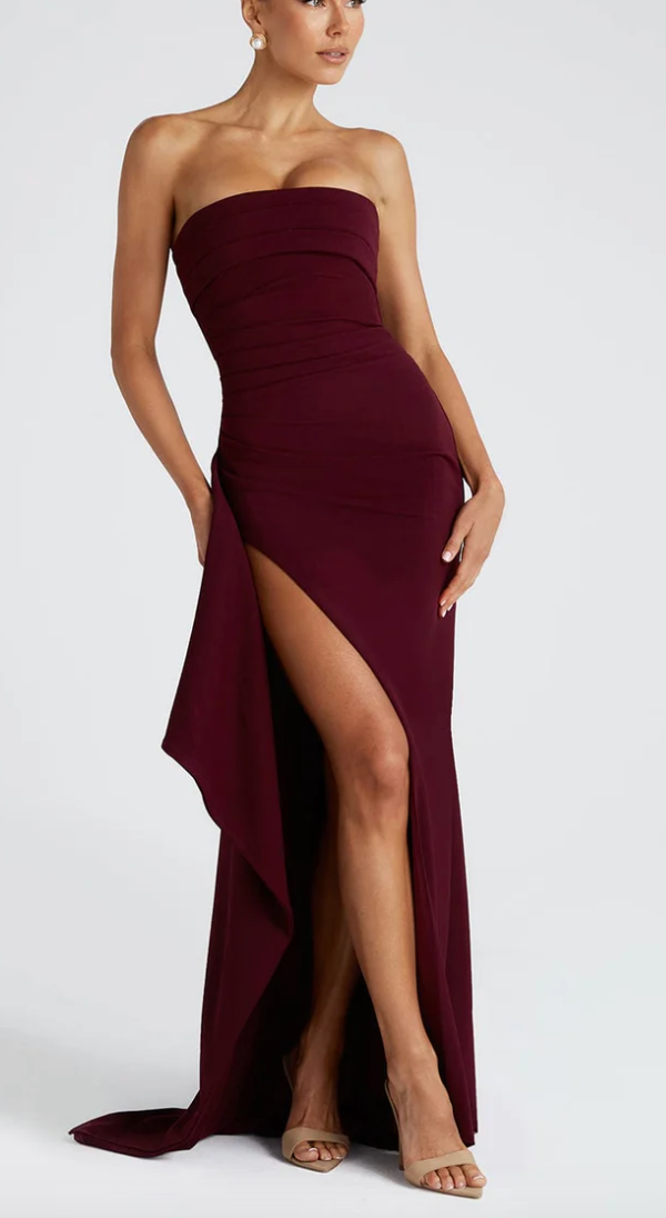 Alina Strapless Maxi Dress