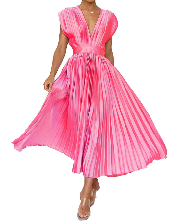 Ilaria Aesthetic Dress with Sleeves Premium Wardrobe Essential