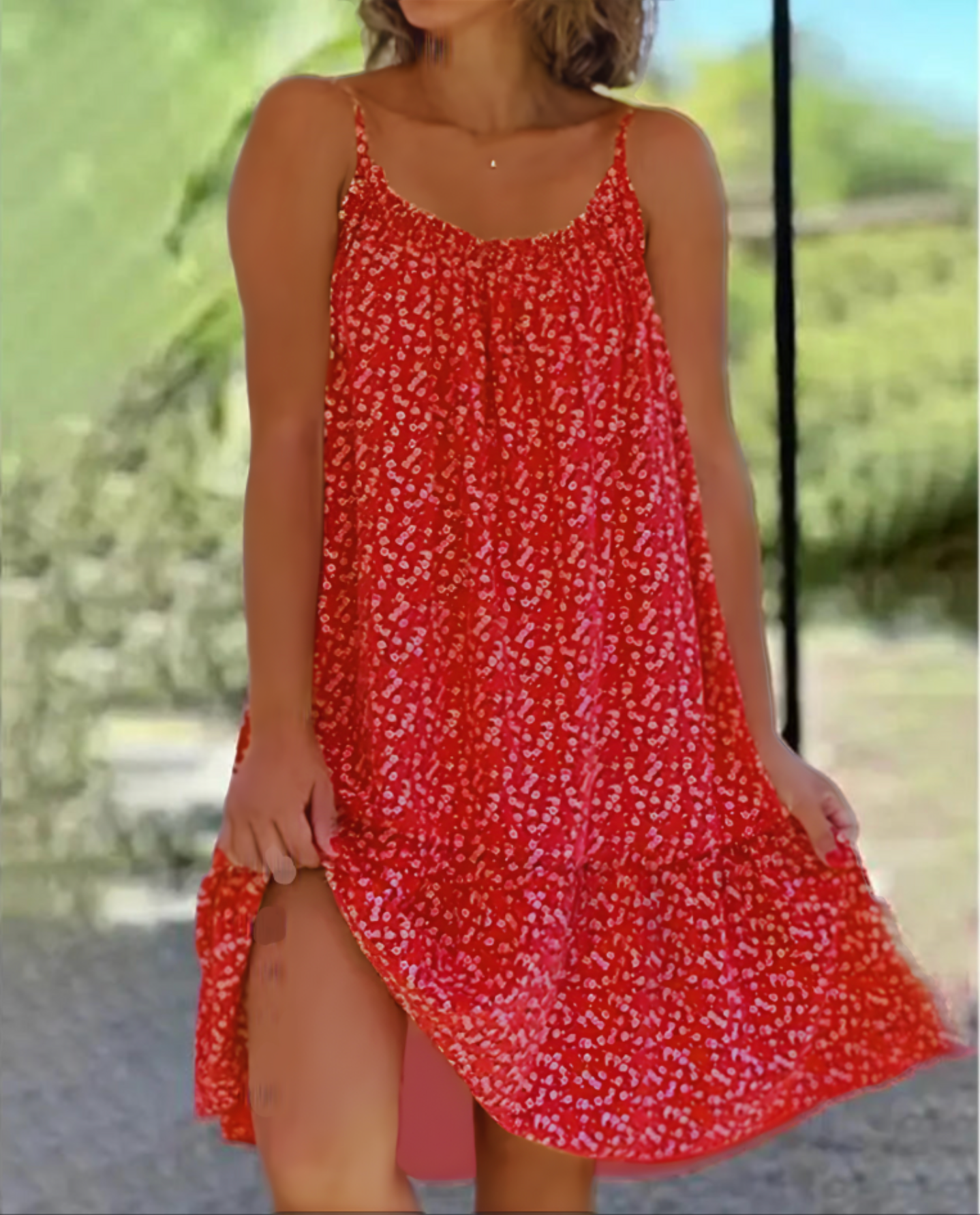 Paola Exclusive Printed Dress for Women Elevated Occasion Wear