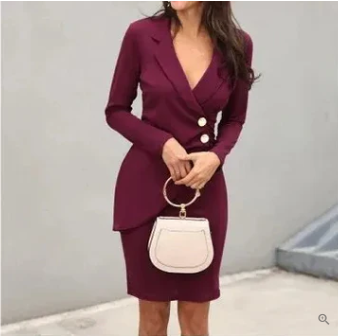 Anita Effortless Cocktail Dress with Buttons Chic Silhouette Collection