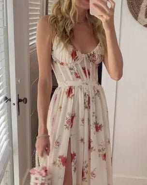 Monica Effortless Gorgeous Floral Dress Premium Wardrobe Essential