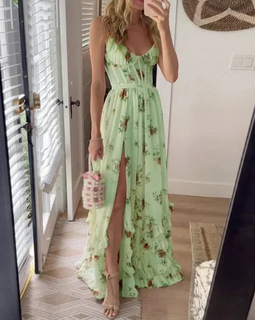 Monica Effortless Gorgeous Floral Dress Premium Wardrobe Essential