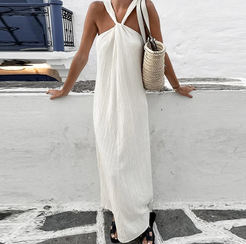 Teresa Chic Long Dress Elevated Occasion Wear