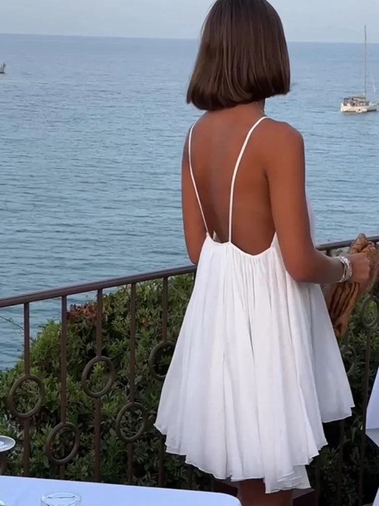 Tatiana Minimalist Summer Dress Evening Wear Edit