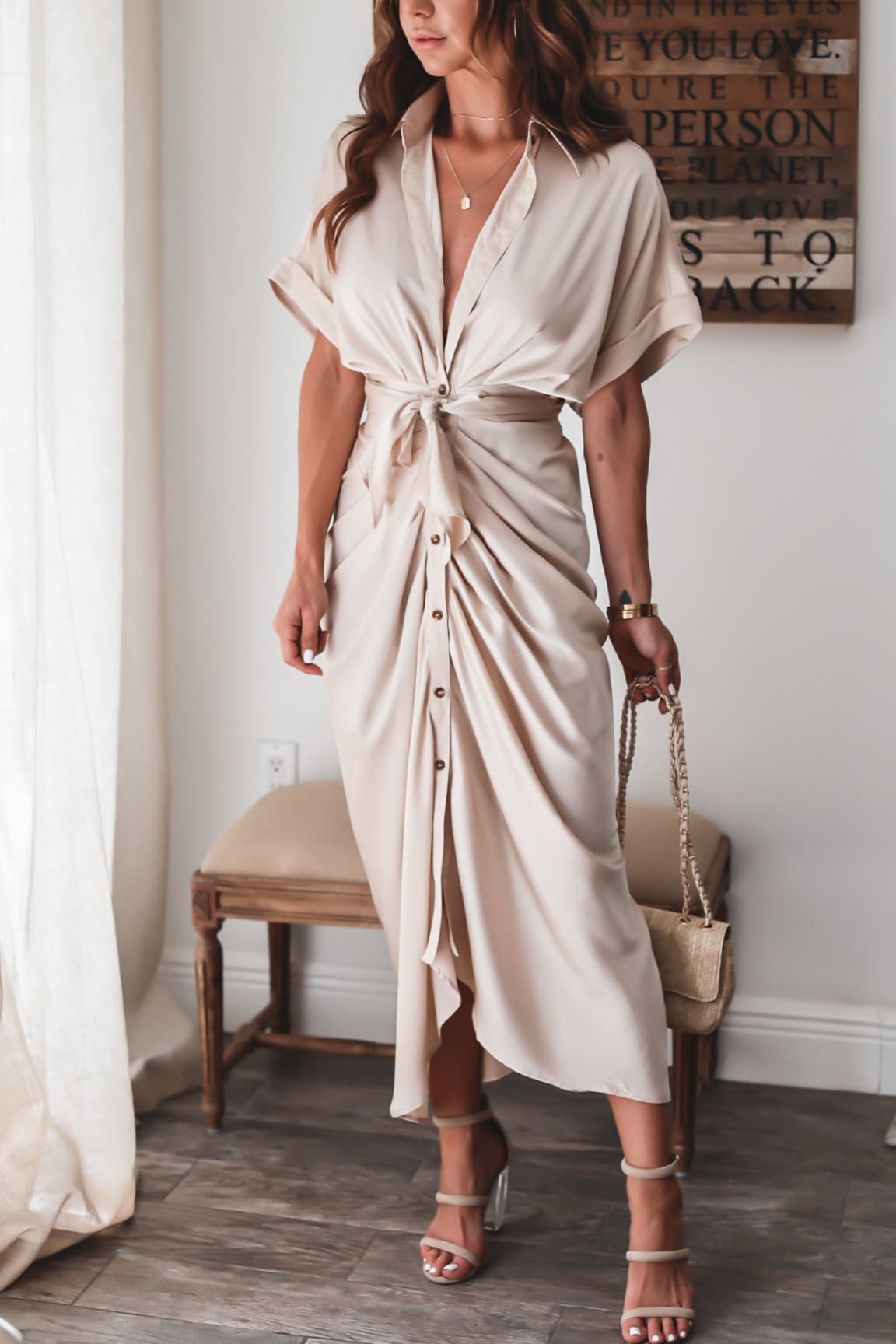 Yesenia Trendy and Elegant Summer Dress for Women Sophisticated Look
