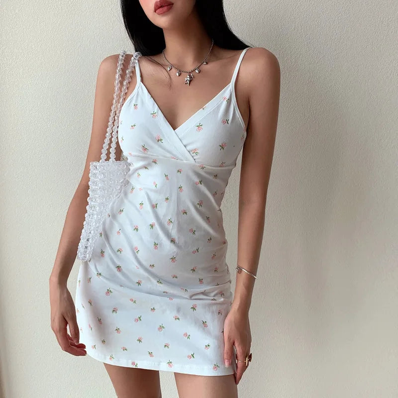 Mara Exclusive V Neck Linen Summer Dress for Women Premium Wardrobe Essential