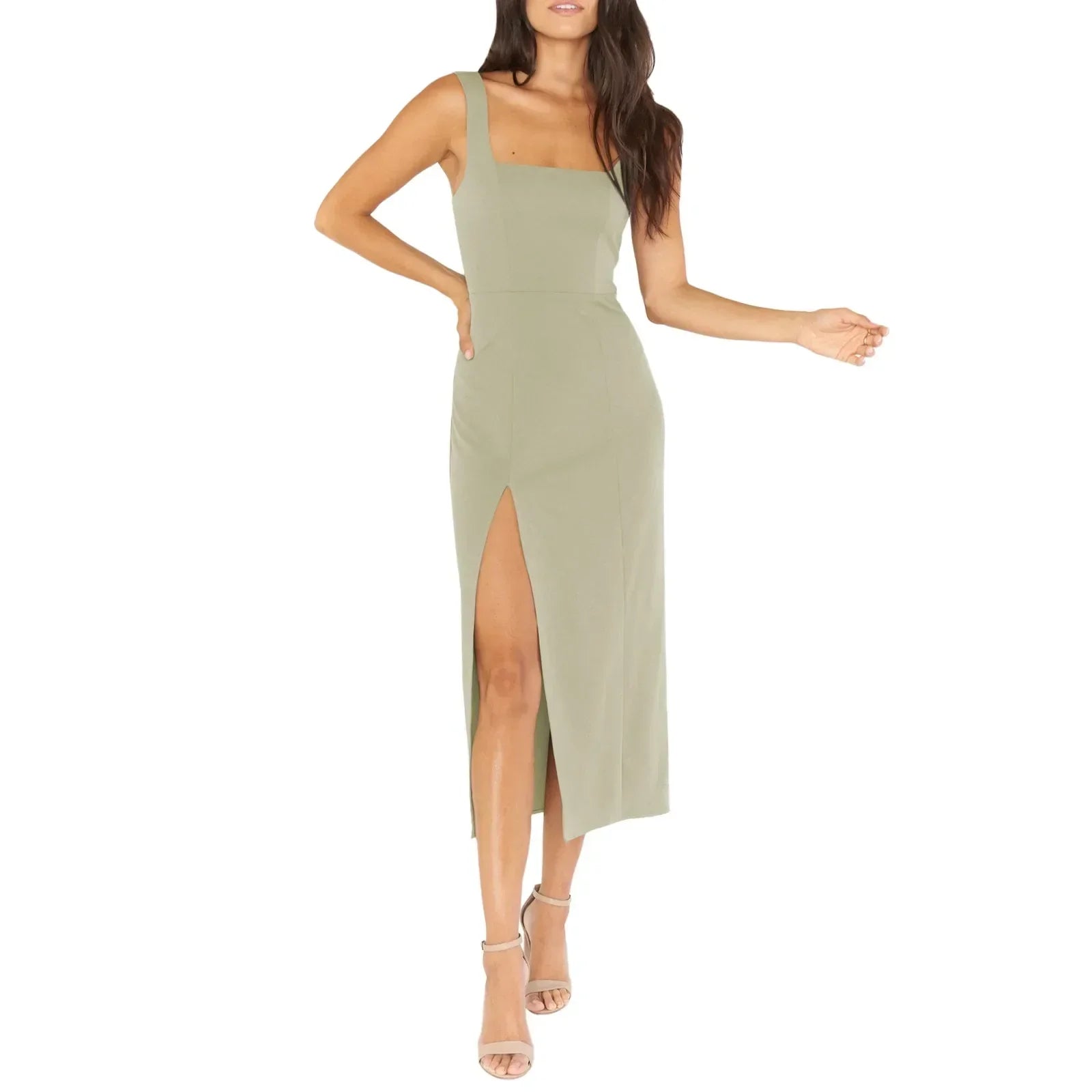 Gregoria Elegant, Sleeveless Dress for Women Timeless Daily Style