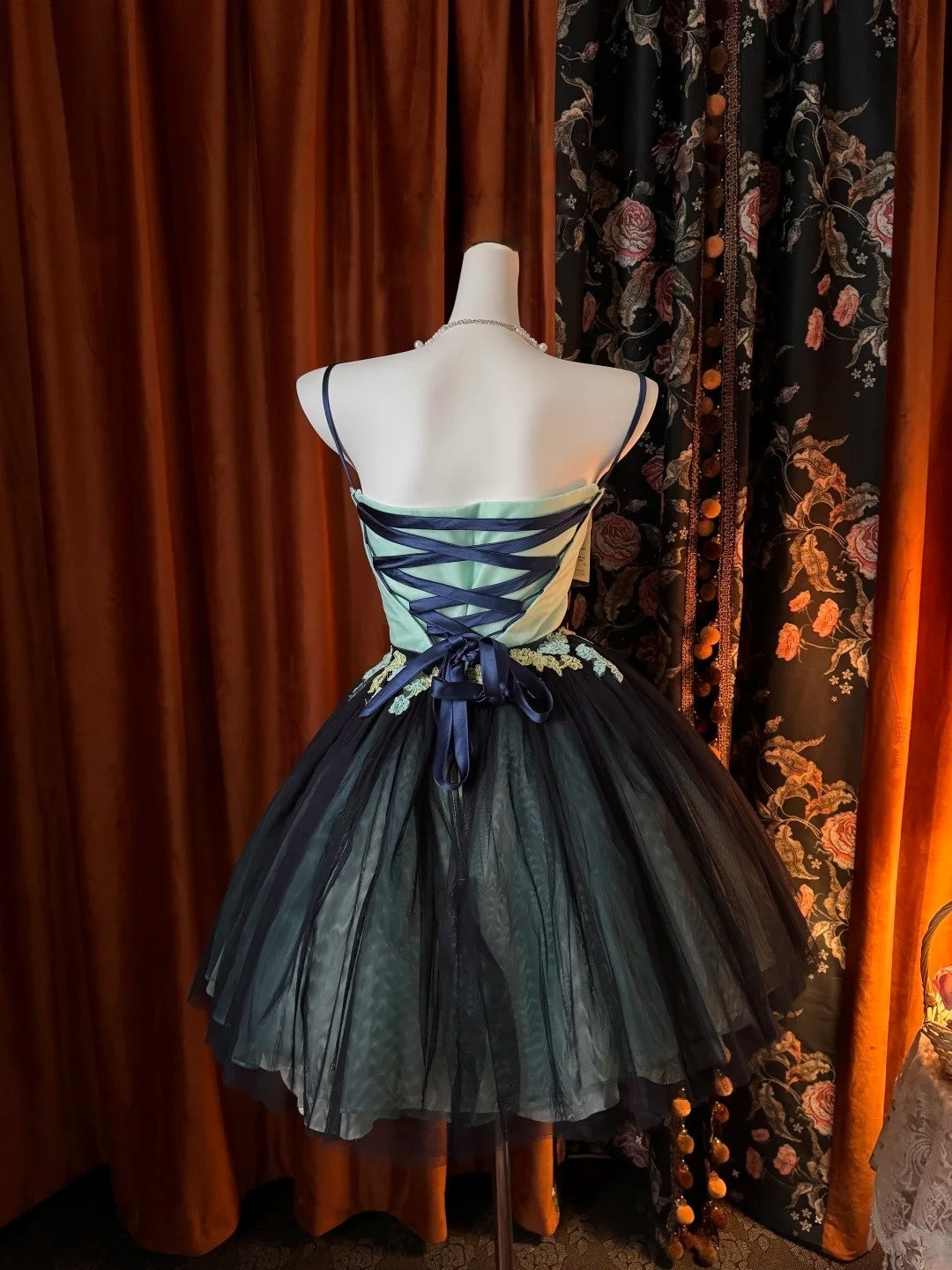 Spaghetti Strap A-Line Short Homecoming Dress Tulle Birthday Dress