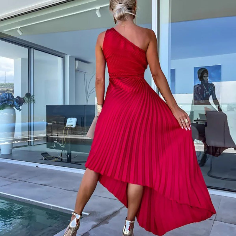 Aurora Boutique Asymmetric Pasodoble Dress Premium Wardrobe Essential