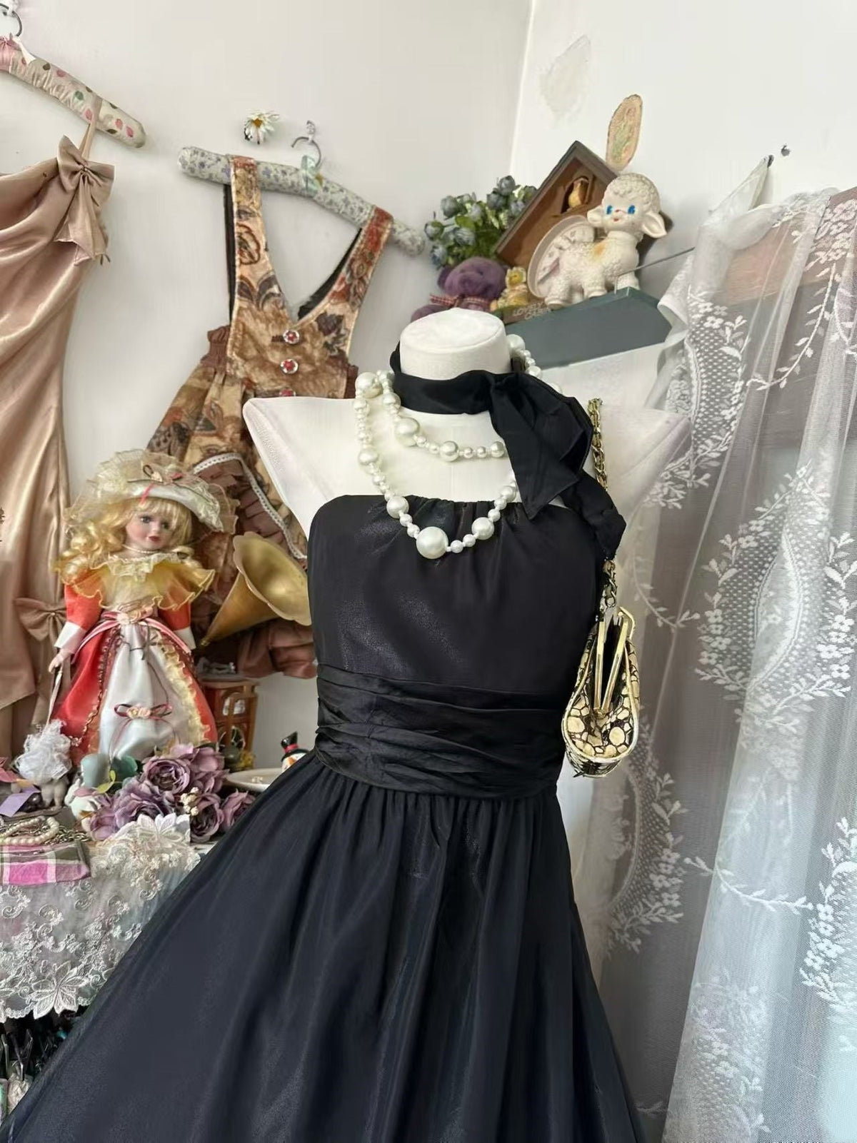 Strapless Black Short Birthday Dress A Line Homecoming Dress J10535
