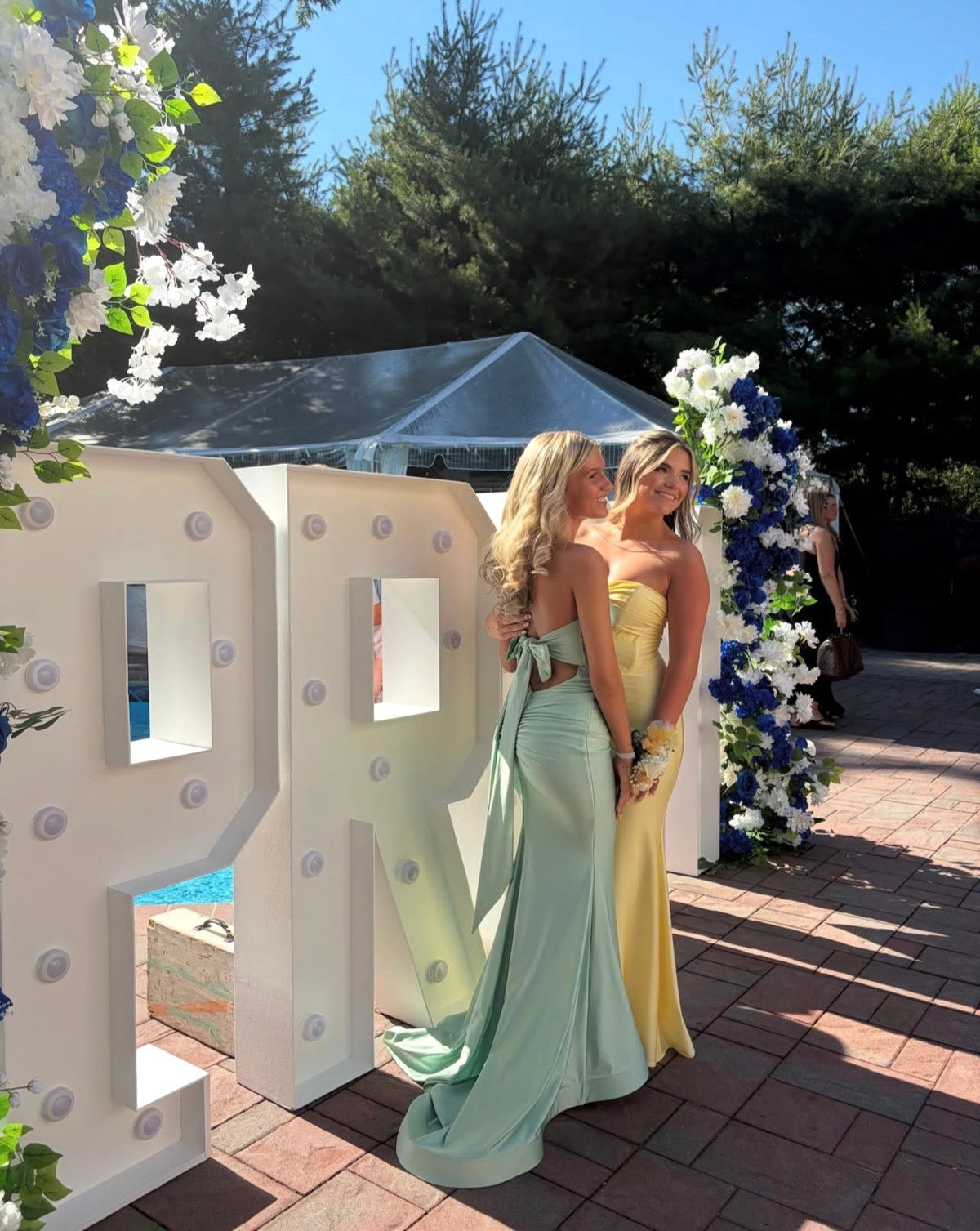 Strapless Satin Formal Prom Dress Mermaid Evening Gown J11787