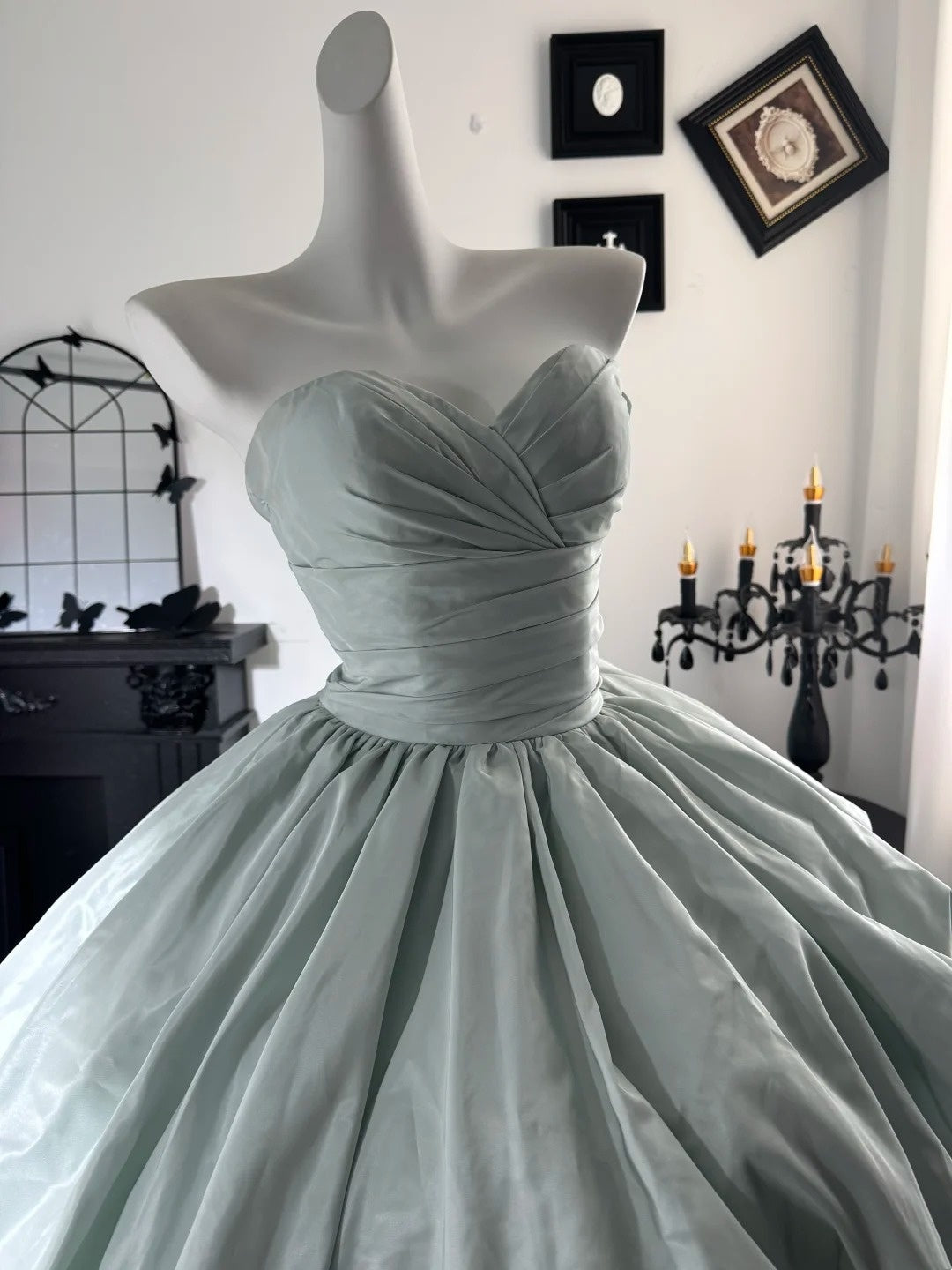 Sweetheart A-Line Birthday Dress Ball Gown Prom Dress