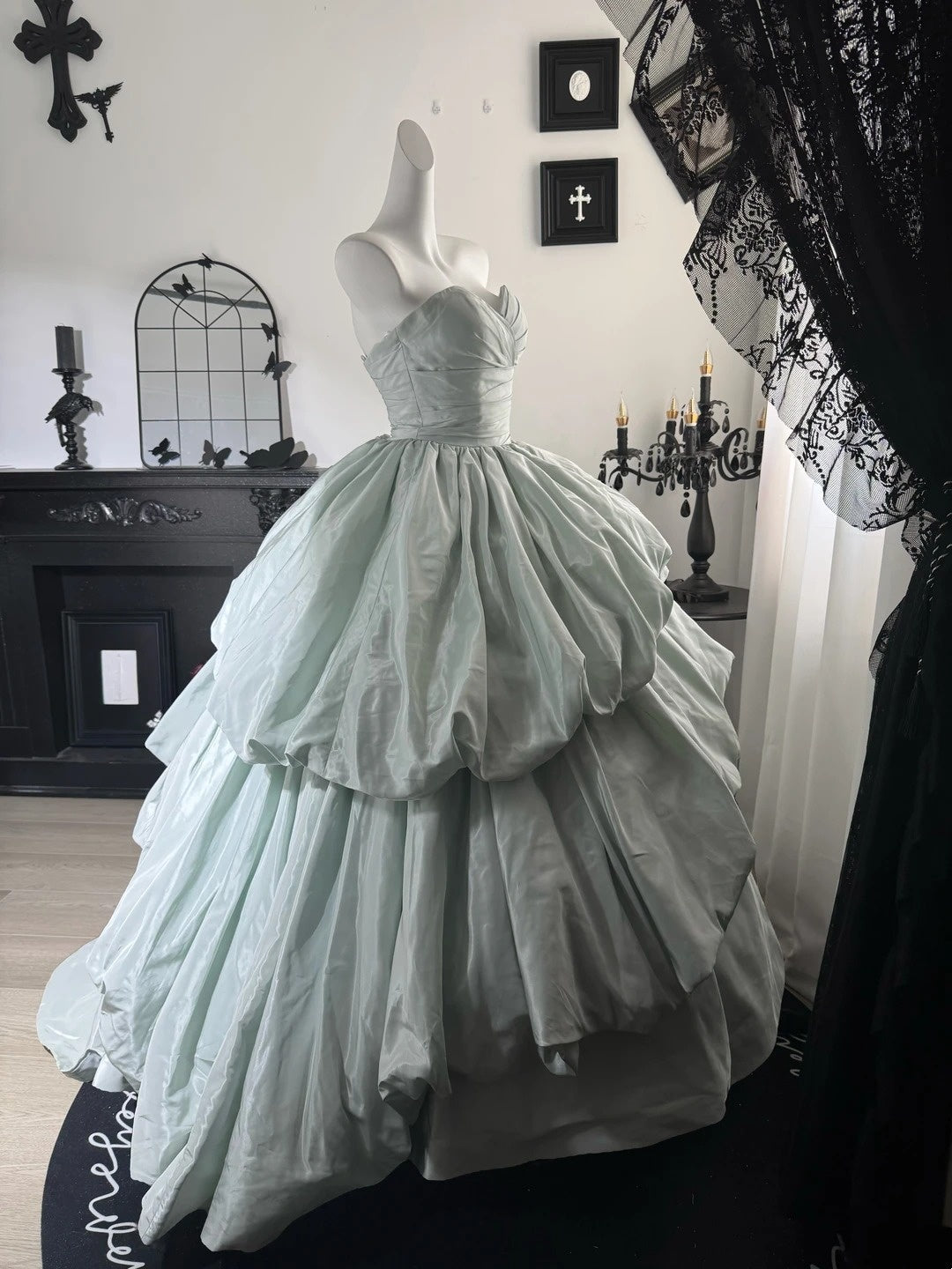 Sweetheart A-Line Birthday Dress Ball Gown Prom Dress