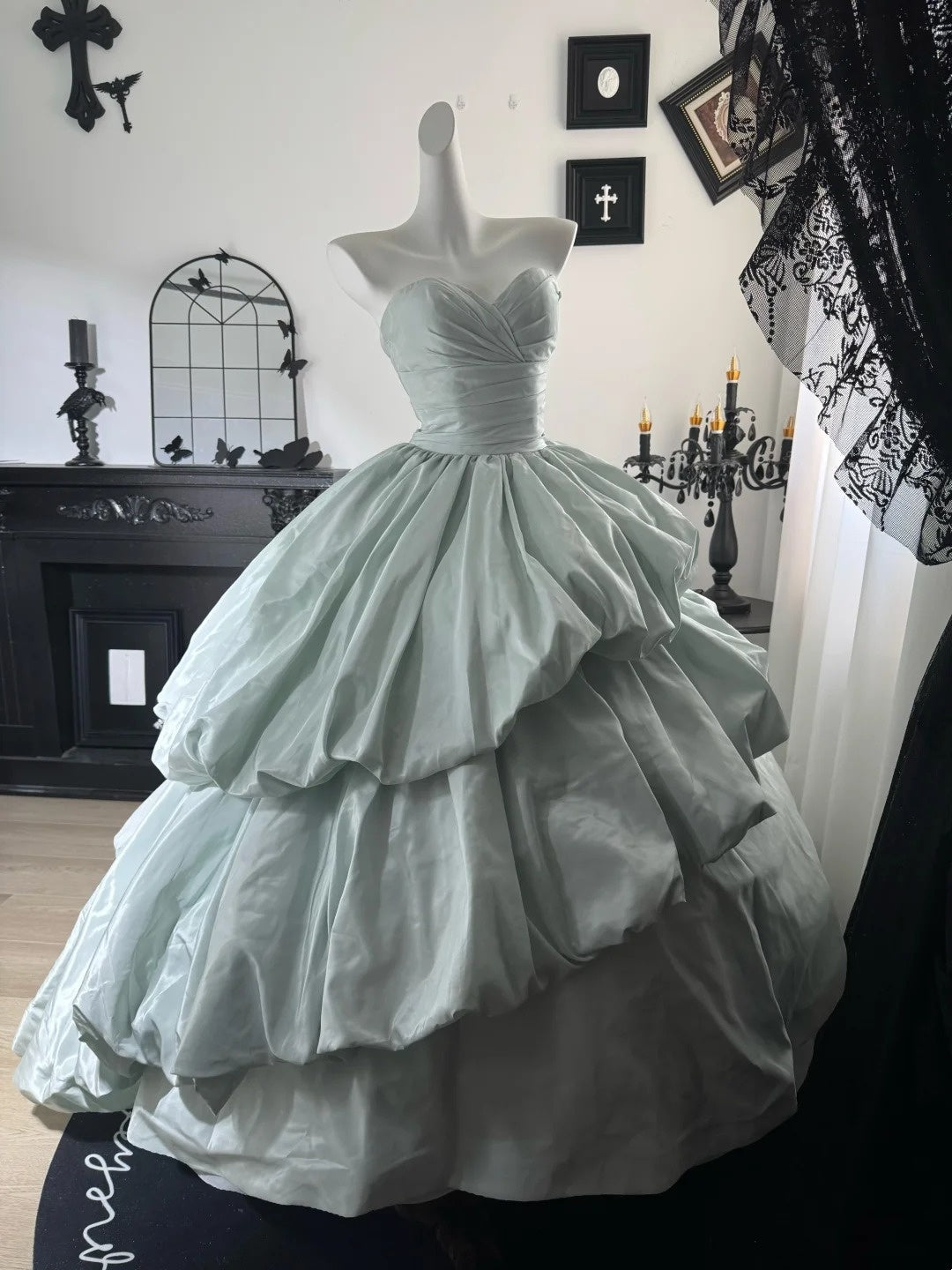 Sweetheart A-Line Birthday Dress Ball Gown Prom Dress
