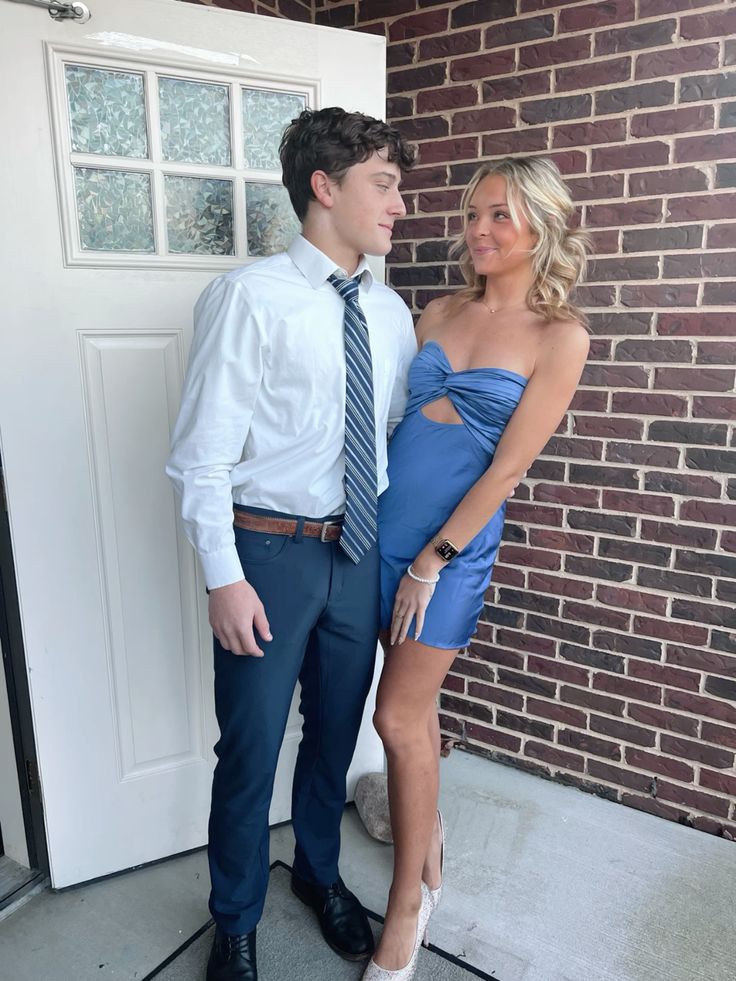 Sweetheart Blue Satin Homecoming Dress Short Cocktail Dress