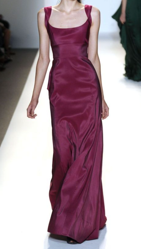 Elegant Satin Long Party Evening Dress - FashionDia