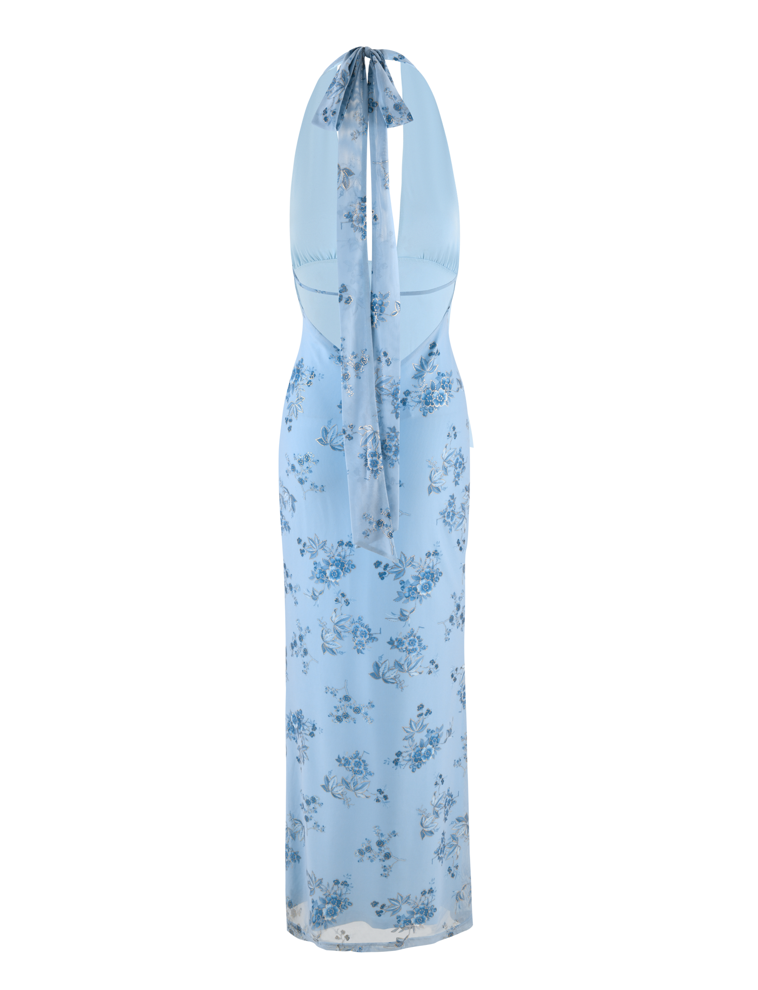 PHAEDRA MAXI DRESS - BLUE : FLORAL : BLUE FLORAL