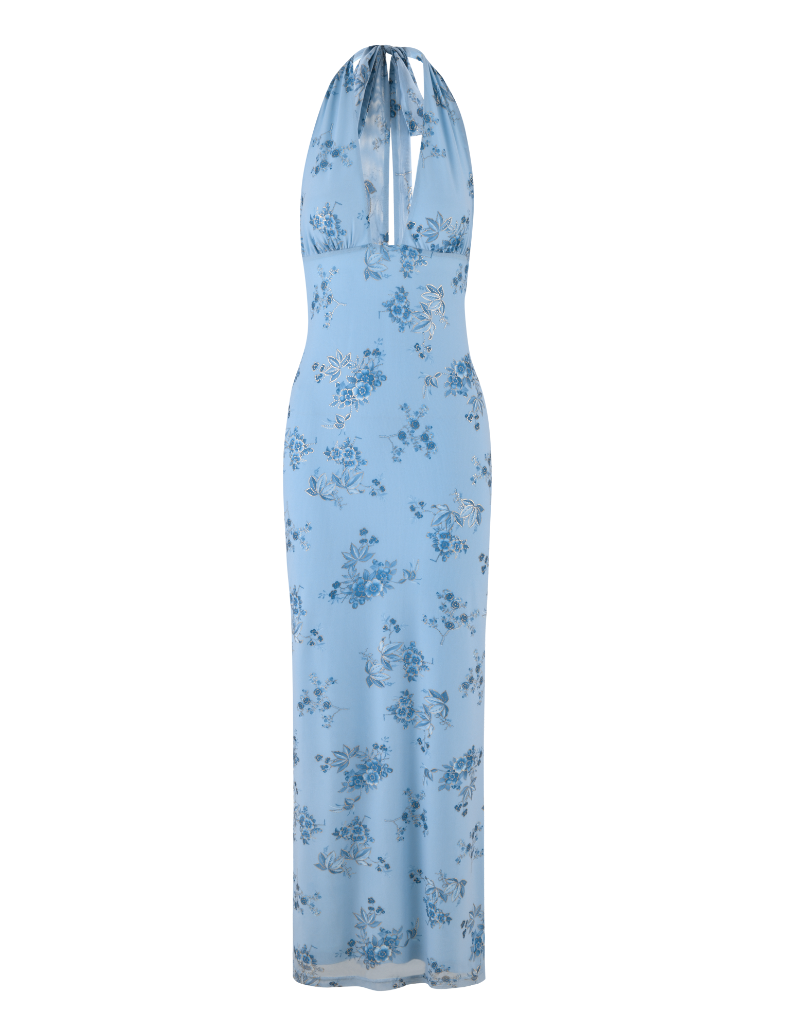 PHAEDRA MAXI DRESS - BLUE : FLORAL : BLUE FLORAL