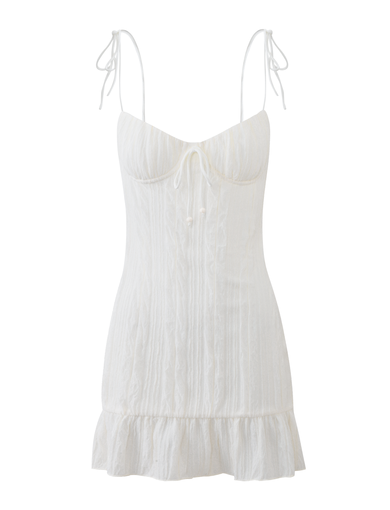 RANIA MINI DRESS - OFF WHITE