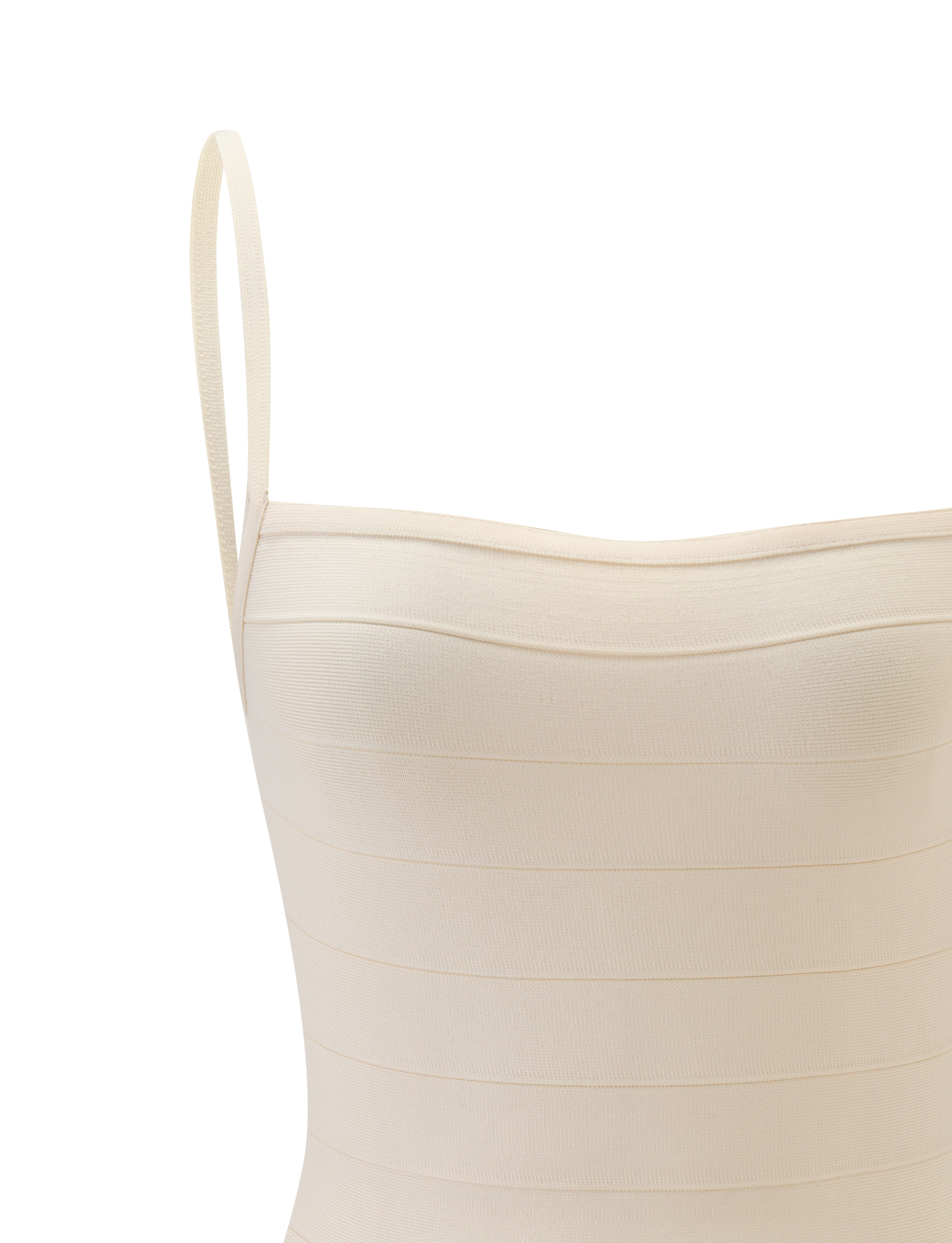 MIDORI BANDAGE DRESS - CREAM