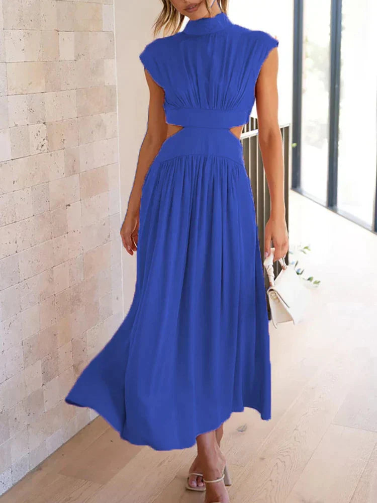 Fabiola Aesthetic Dress with Cutouts Designer Edit