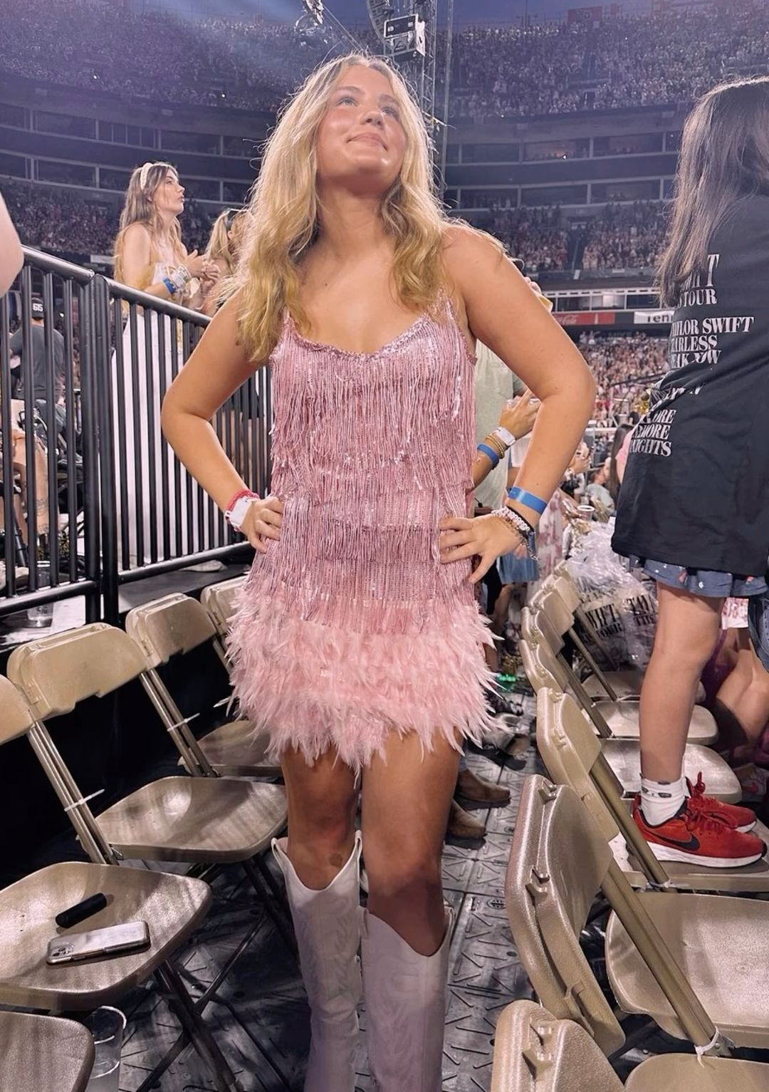Women Sexy Feather Sparkly Tassel Dress Pink Sequin Fringe Dance Flapper Dress Summer Formal Dress,Pink Homecoming Dress,Y2470 - FashionDia