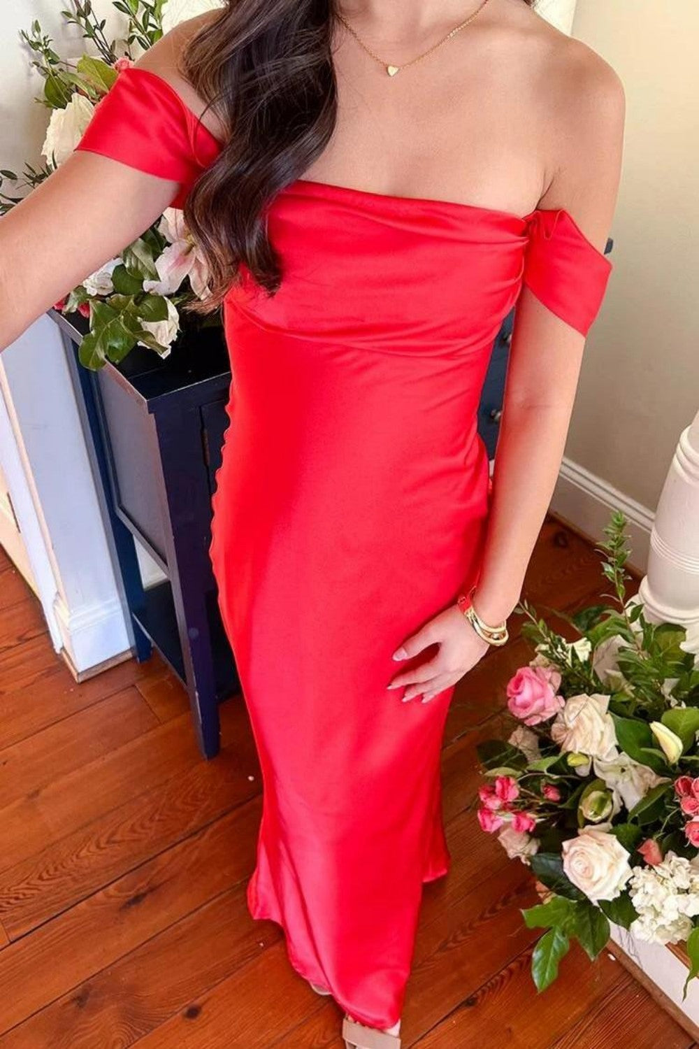Chic Sheath Off the Shoulder Lilac Long Prom Dress with Ruched