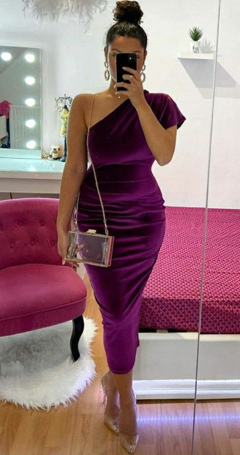 Purple evening dress , women fashion dresses, prom gown