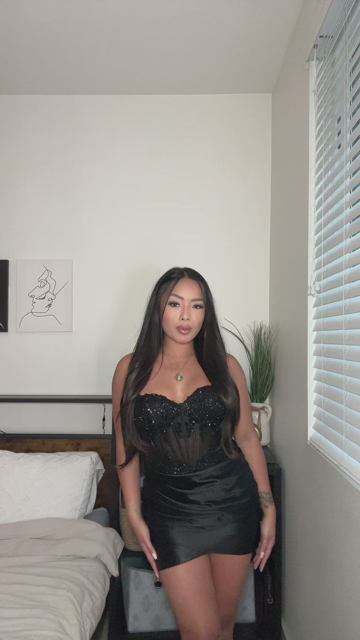 Sexy Strapless Black Sheath Homecoming Dress Cocktail Dress