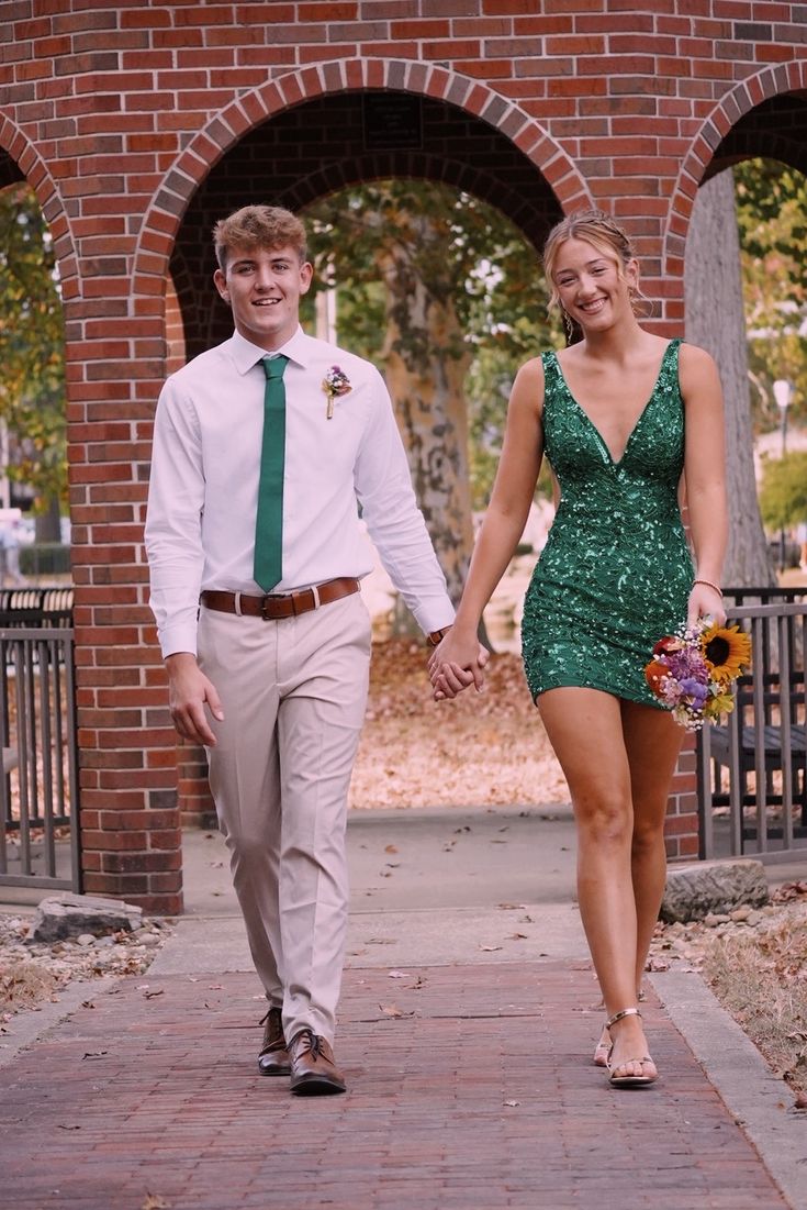 V-Neck Sequin Lace Mini Homecoming Dress