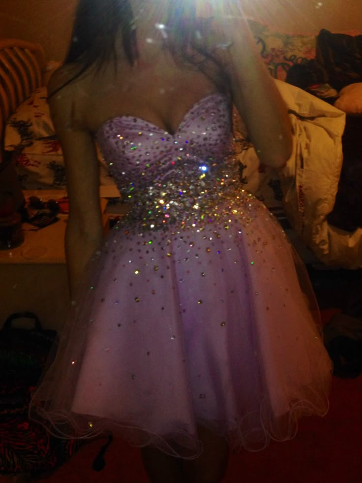 Elegant Pink Tulle Beaded A-Line Homecoming Dress Strapless Short Cocktail Dress - FashionDia