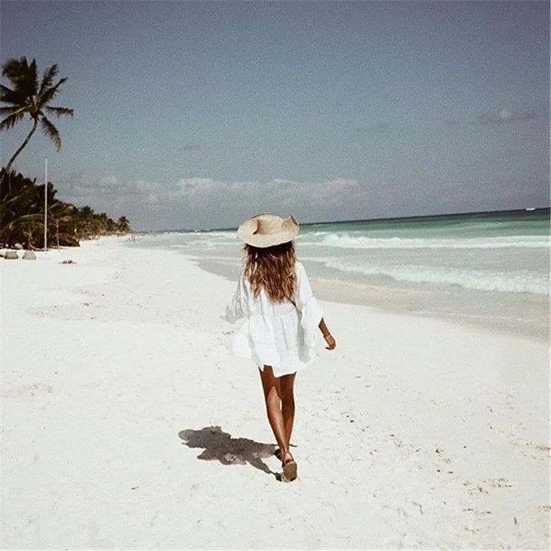 Valentina Chic Lace Beach Dress As a Cover Up Evening Wear Edit