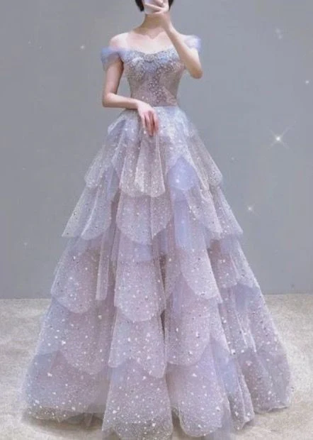 Luxurious Shiny Ball Gown,Sweet 16 Dress,Princess Dress,Y2403 - View 9 | VelvetHem