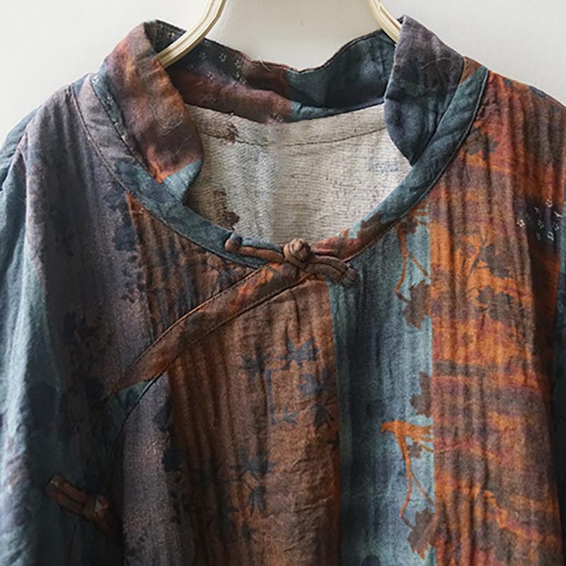 Retro Casual 100% Cotton Dress DIY Clothing