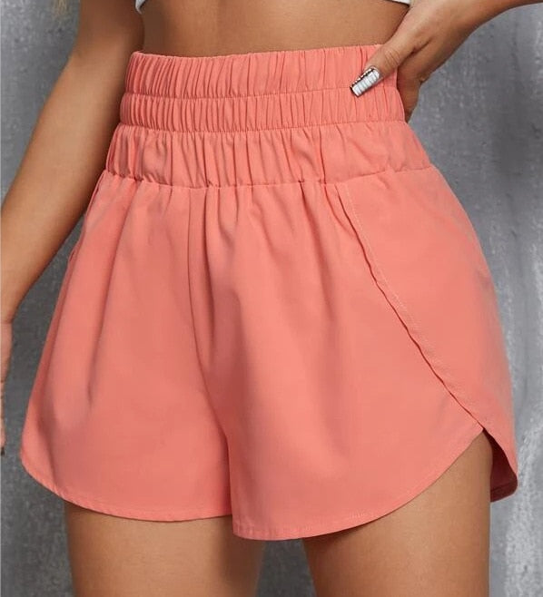 Women Jogging Running Fitness Trouser Waist Summer Streetwear Fashion Short Pants New